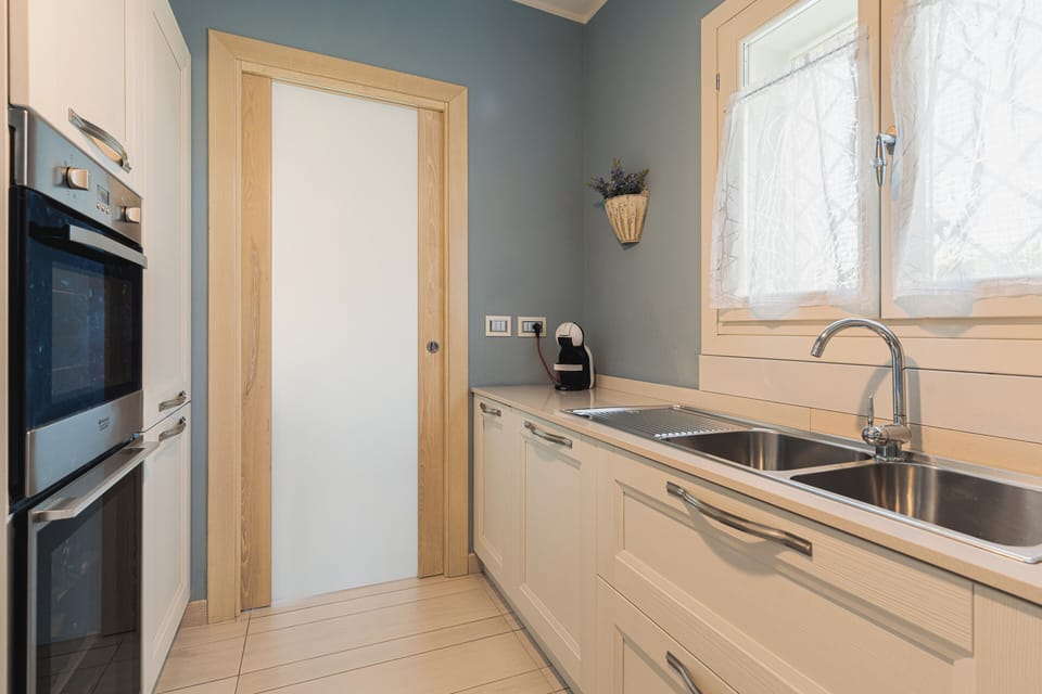 Villa | Private kitchen | Espresso maker, electric kettle