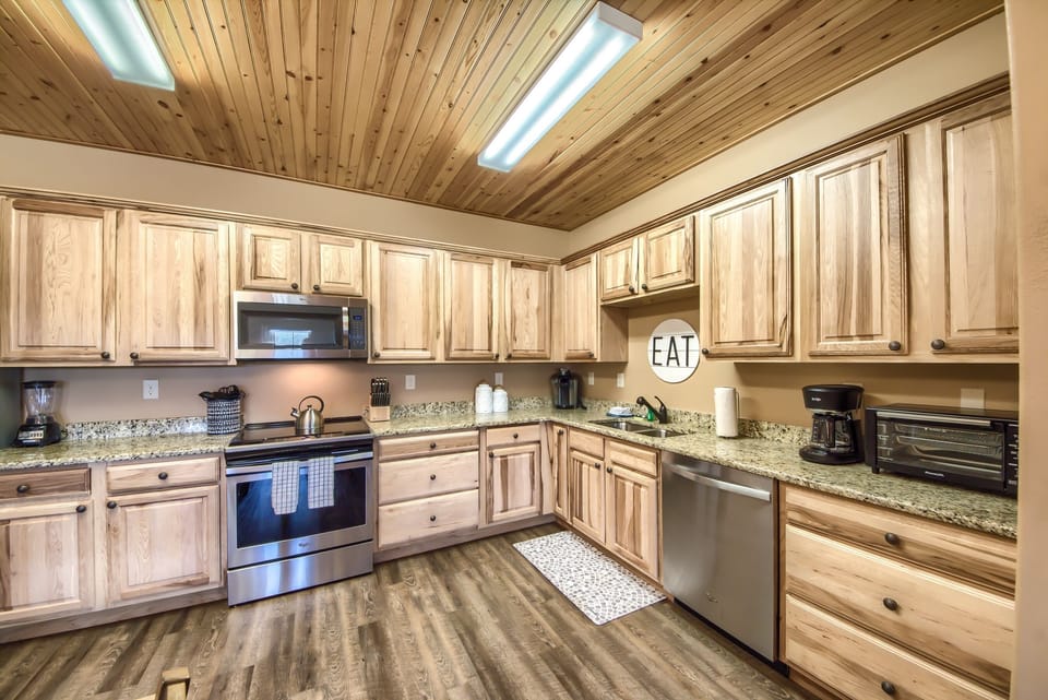 Both units have a fully equipped Kitchen full of all your essentials!