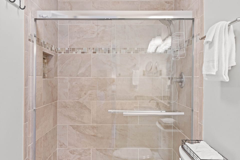 Bathroom 1 - Primary bath, shower/tub combination