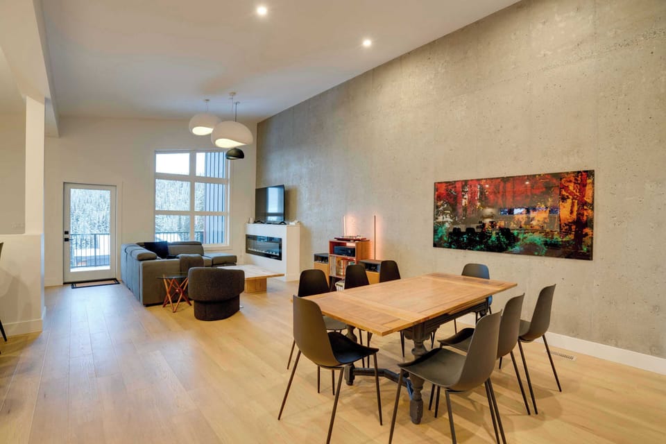 Living Room and Dining Room 
