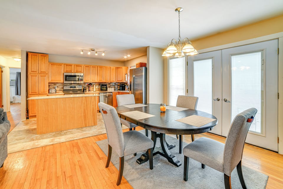 Dining Area | Free WiFi | Single-Story Home