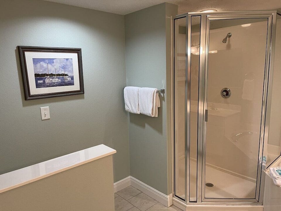 Master Bathroom Walk-In shower!