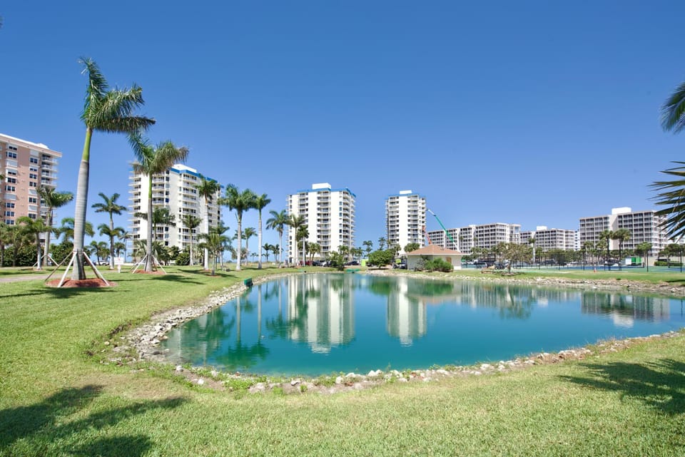 Condo, 1 King Bed with Sofa bed (Estero Beach & Tennis 804-C) | Pool