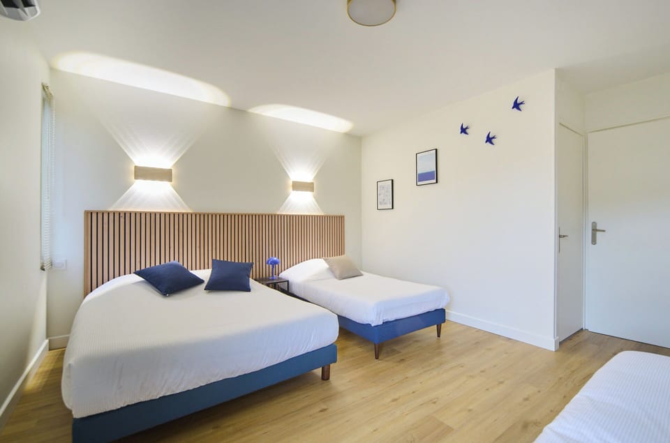 Classic Quadruple Room, Garden View | Laptop workspace, soundproofing, free WiFi