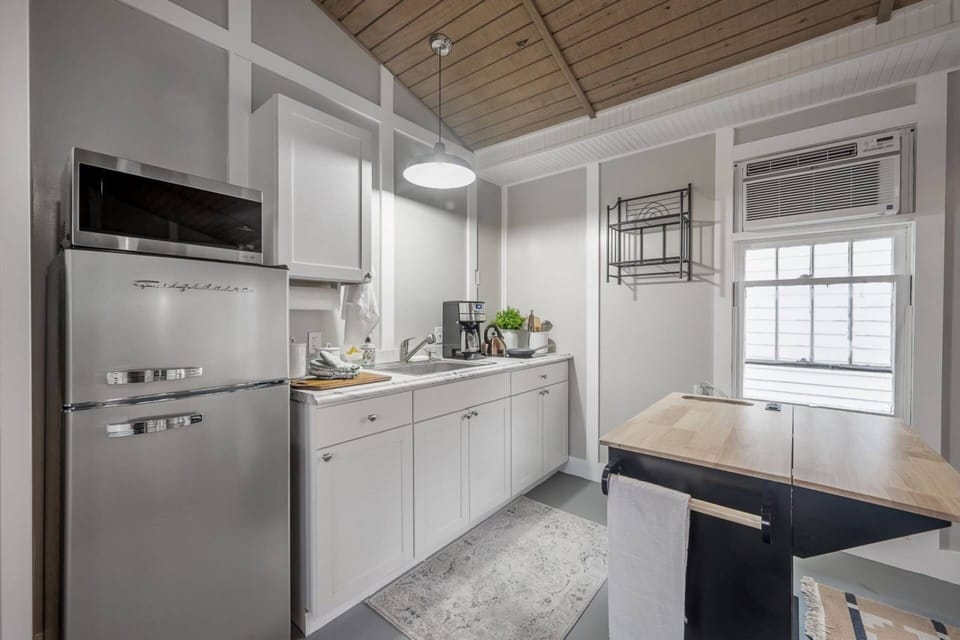 Whip up your favorite meals in this compact, well-equipped kitchenette—perfect for any cooking adventure