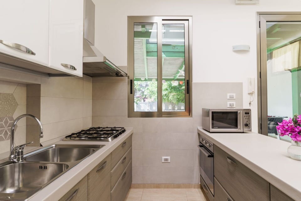 Kitchen, Kitchen Appliance, Countertop, Major Appliance, Cabinetry, Flooring, Wood, Interior Design, Home Appliance, Kitchen Sink