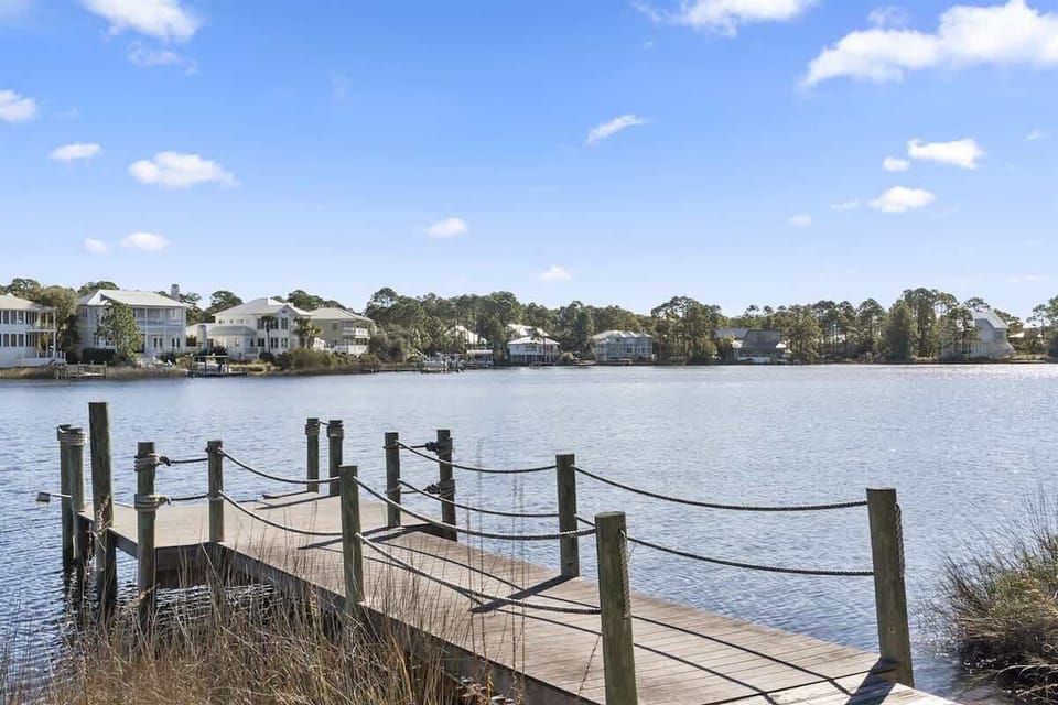 Your private dock escape, morning coffee and sunset reflections guaranteed.