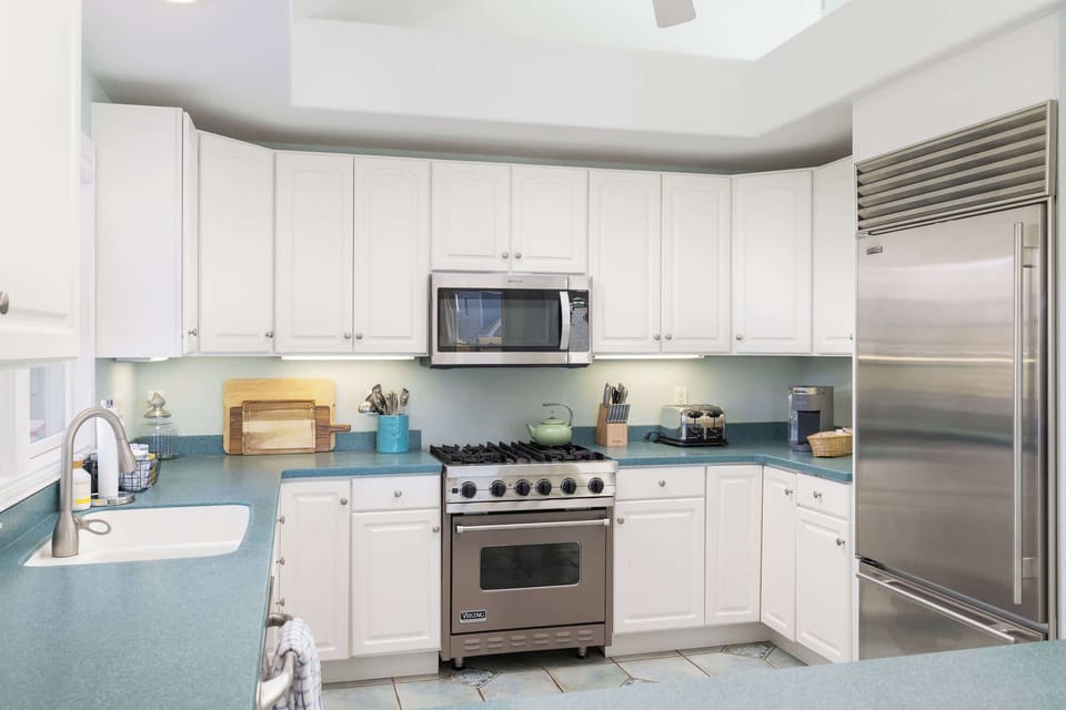 Kitchen with New Appliances