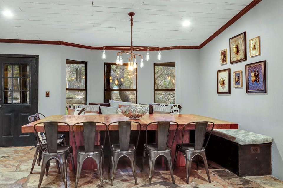 Enjoy a home cooked meal and company