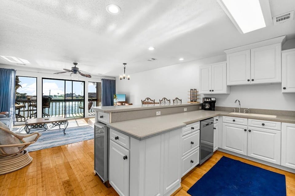Full kitchen with all the cooking essentials