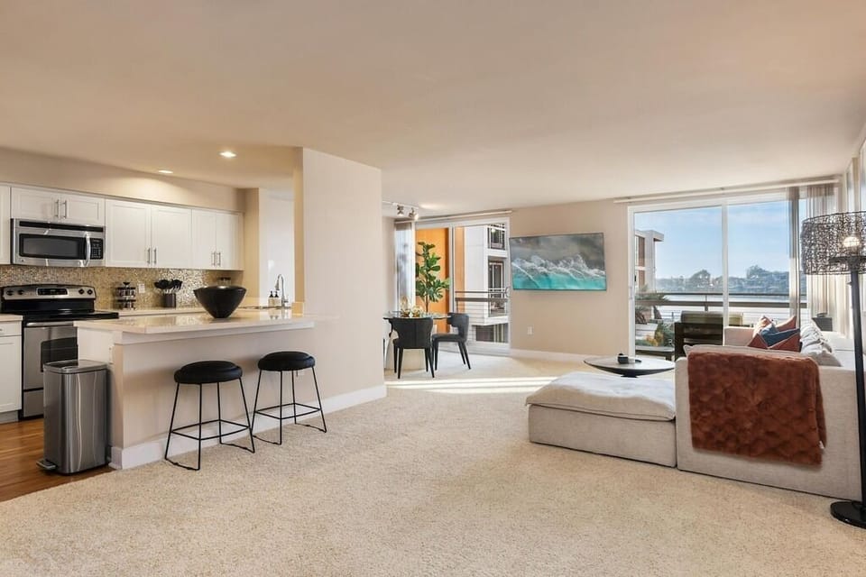 Your ultimate relaxation spot with plush seating and designer decor.