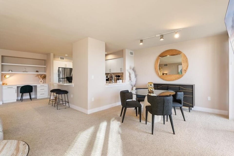 Light-filled open-concept space perfect for entertaining or unwinding.