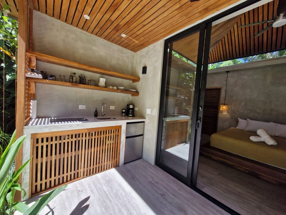 Comfort Chalet, Garden View | Private kitchen