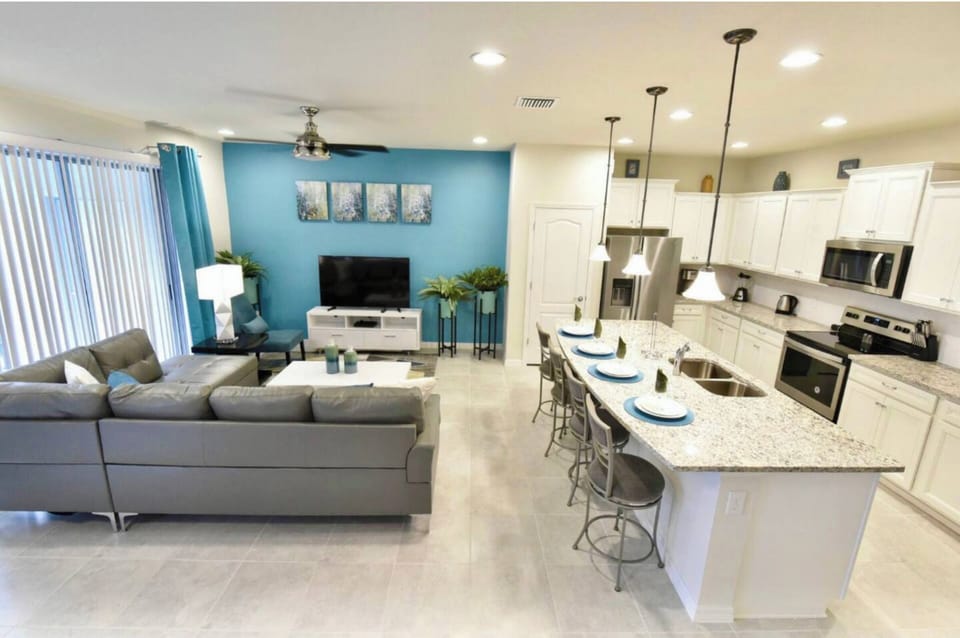 Living Room and Kitchen