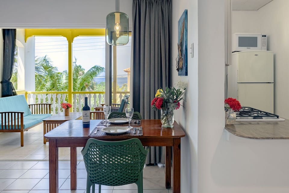 Perfect for relaxing after a day of diving or exploring the island