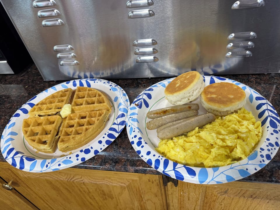 Free daily continental breakfast