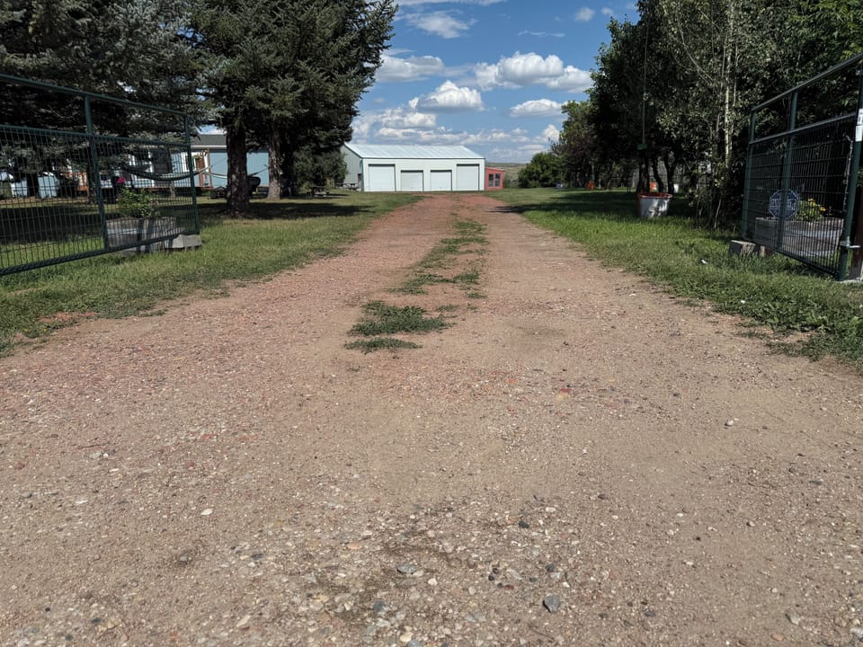 Entrance to property