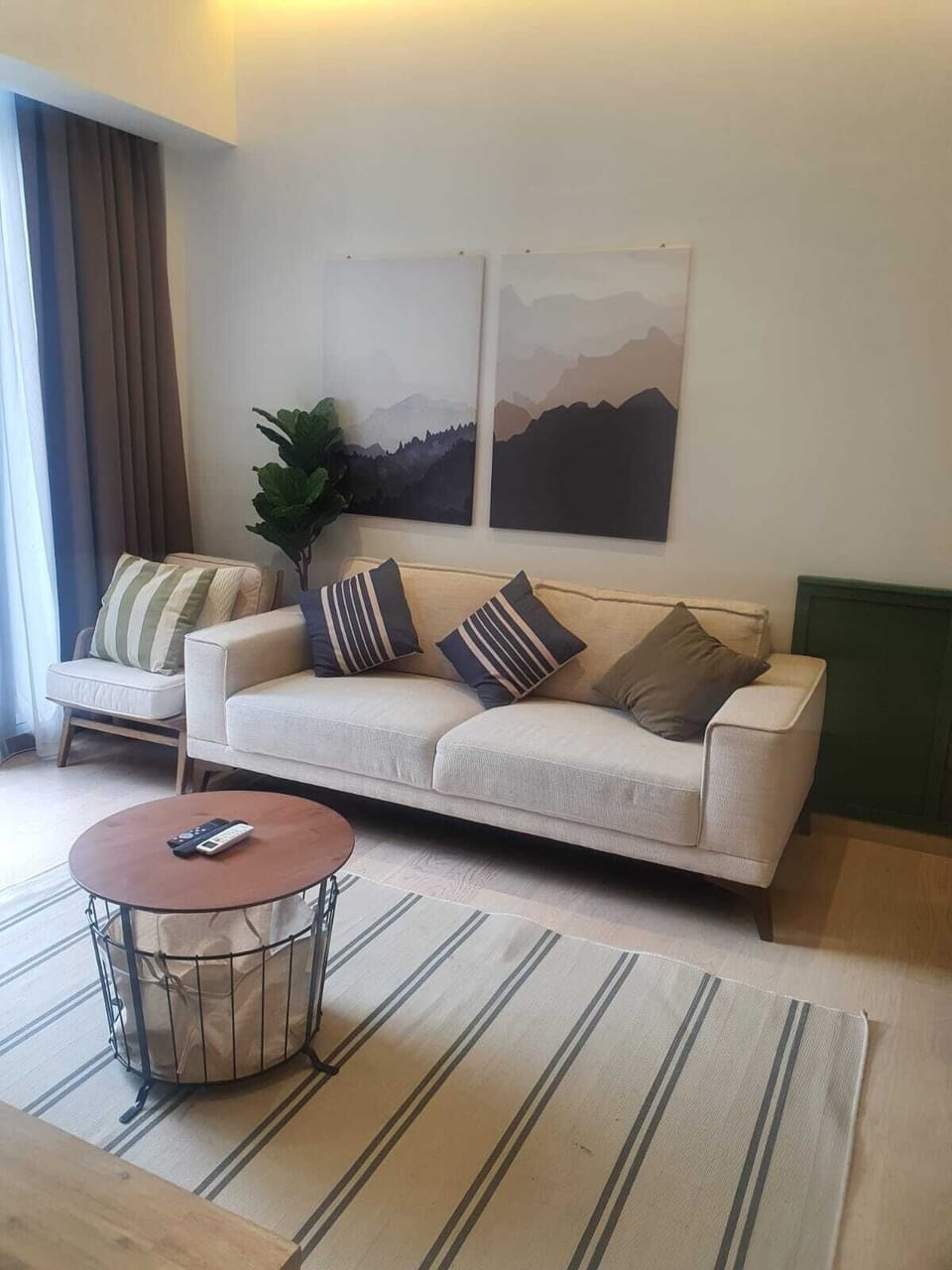 Luxury Penthouse, City View | Living area | Flat-screen TV