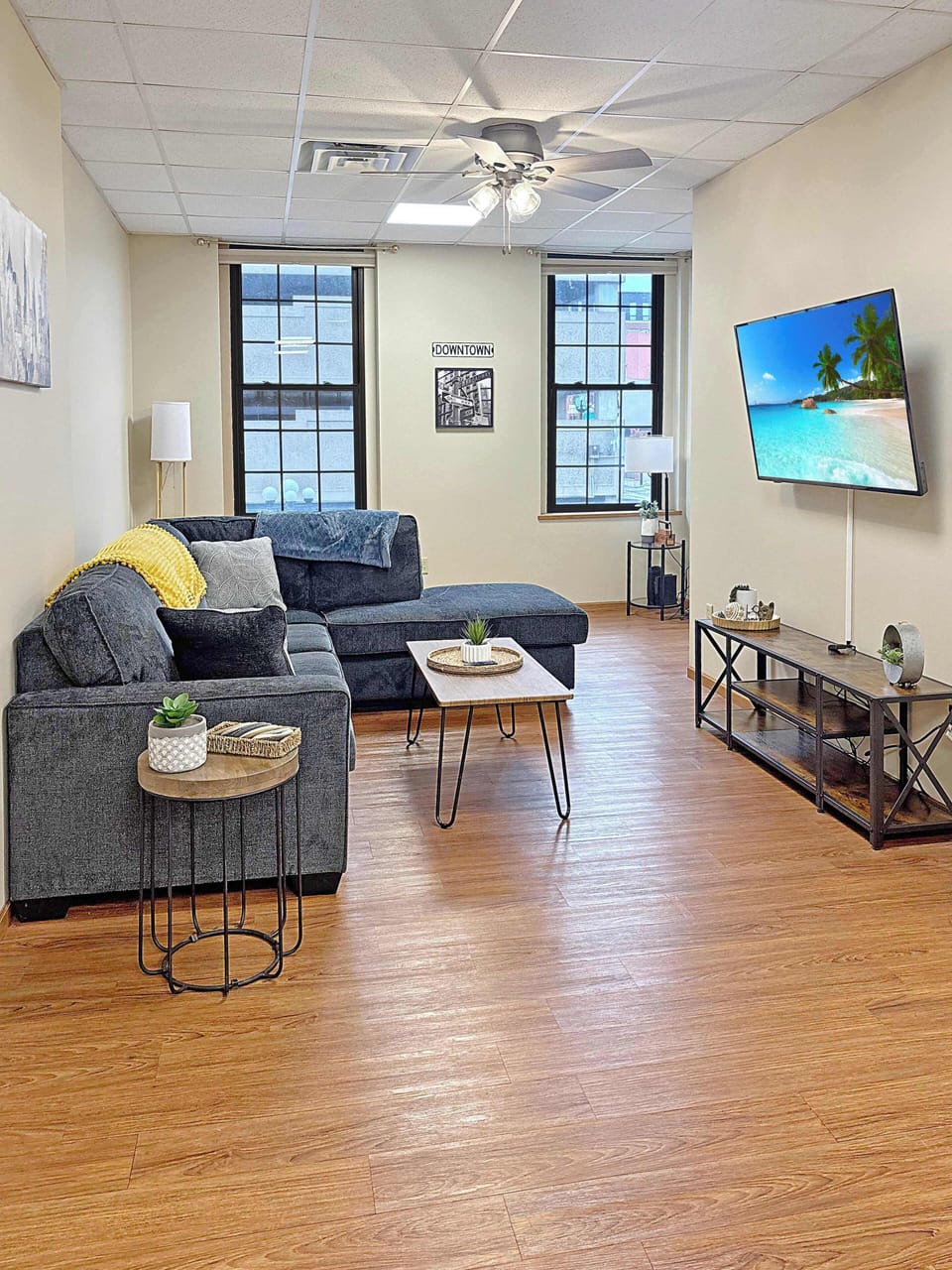 Comfortable living space in downtown La Crosse, Wisconsin 