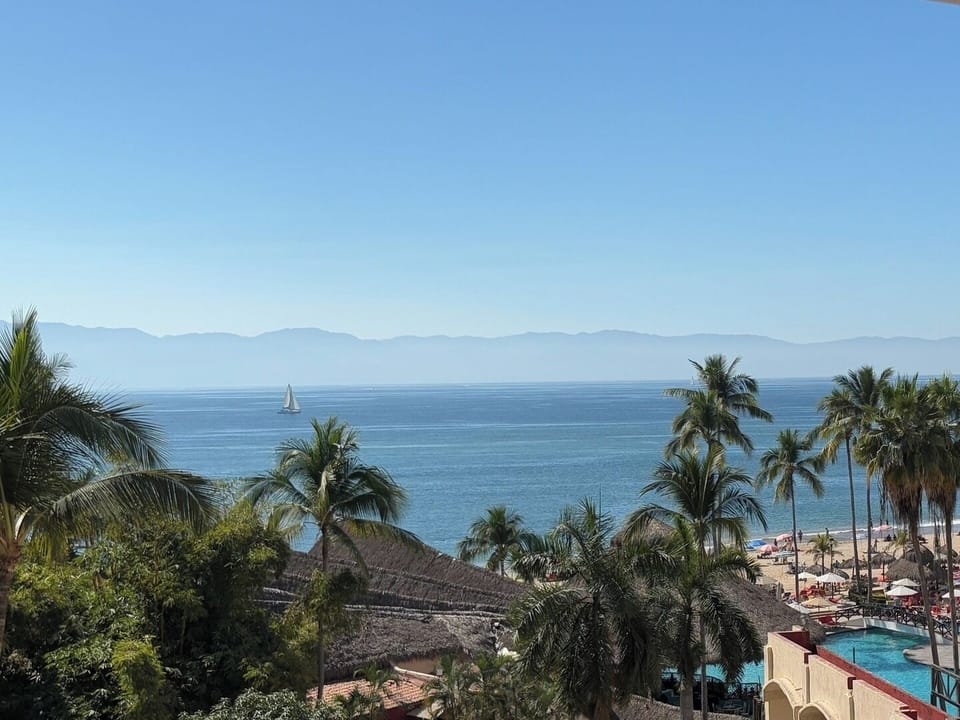 Vista parcial desde balcón