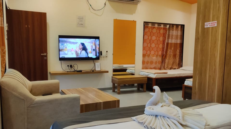 Superior Quadruple Room, Garden View | Laptop workspace, free WiFi
