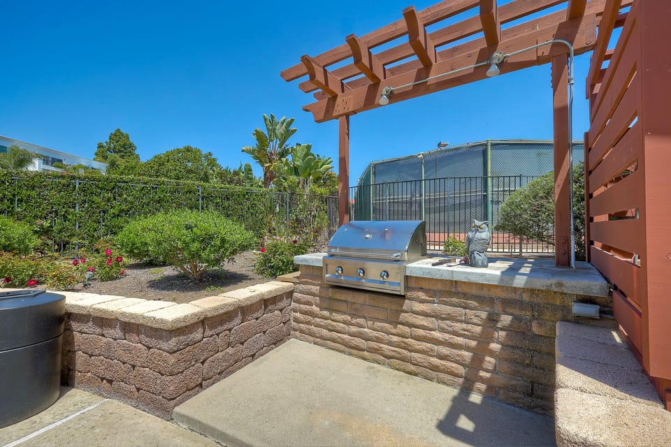 Cook up some meals on the outdoor grill next to our pool.