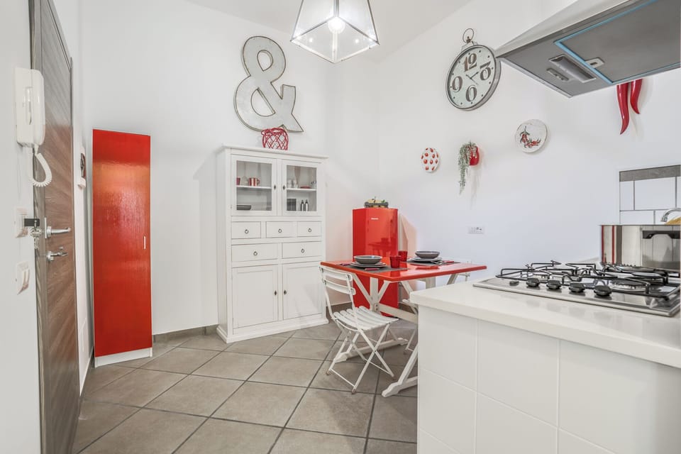 Apartment | Private kitchen | Fridge, stovetop, coffee/tea maker, toaster oven