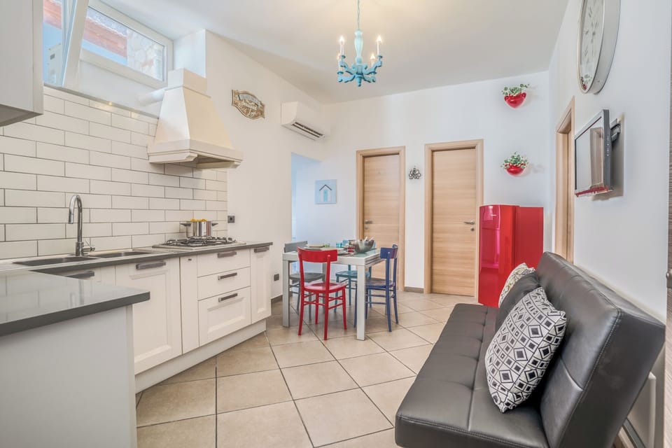 Apartment | Private kitchen | Fridge, stovetop, espresso maker, coffee/tea maker