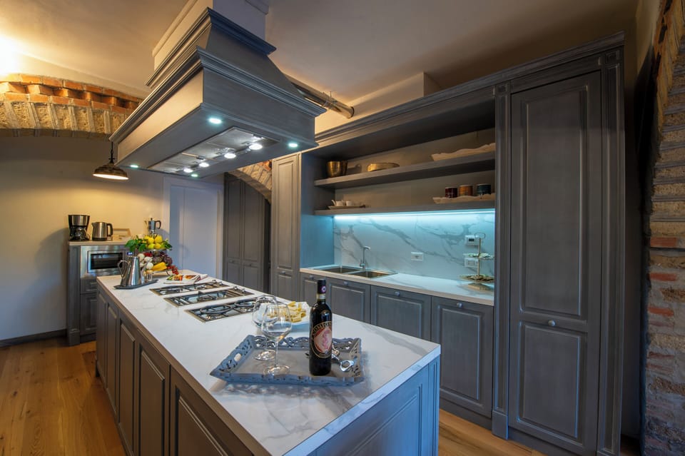 Villa | Private kitchen | Oven, stovetop, dishwasher, espresso maker
