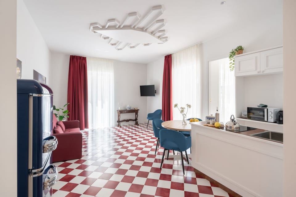 Apartment | Private kitchen | Mini-fridge, stovetop, coffee/tea maker, toaster oven