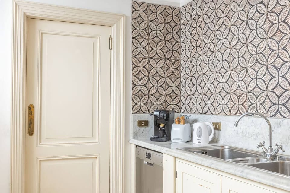 Villa | Private kitchen | Fridge, microwave, oven, stovetop