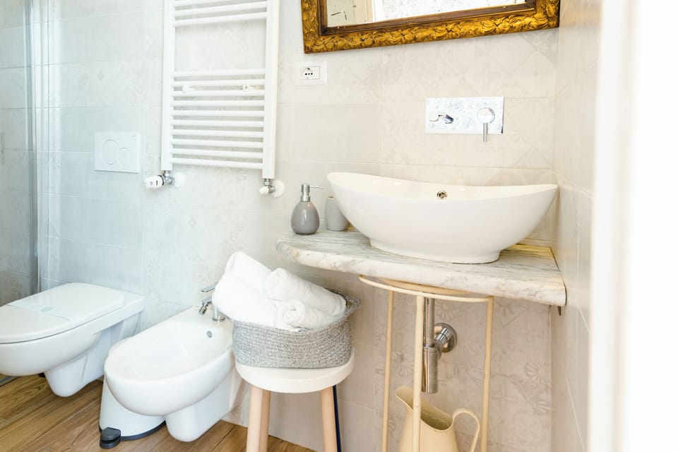 Deluxe Double or Twin Room | Bathroom | Shower, hair dryer, bathrobes, bidet