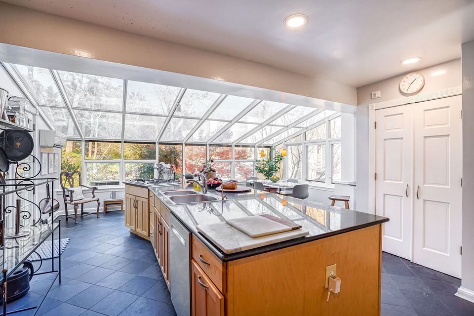 Large family kitchen