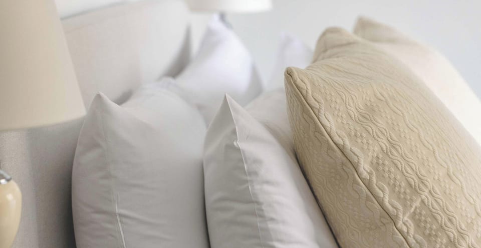 cozy pillows for a restful night or a relaxing nap.