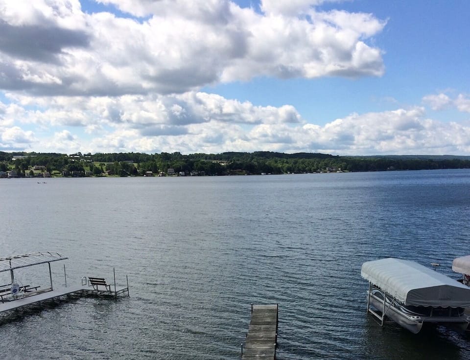 Beautiful lake view.