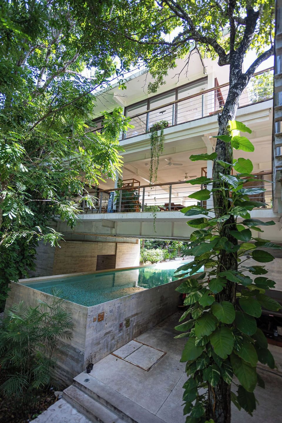 Wellness Center with salt water lap pool
