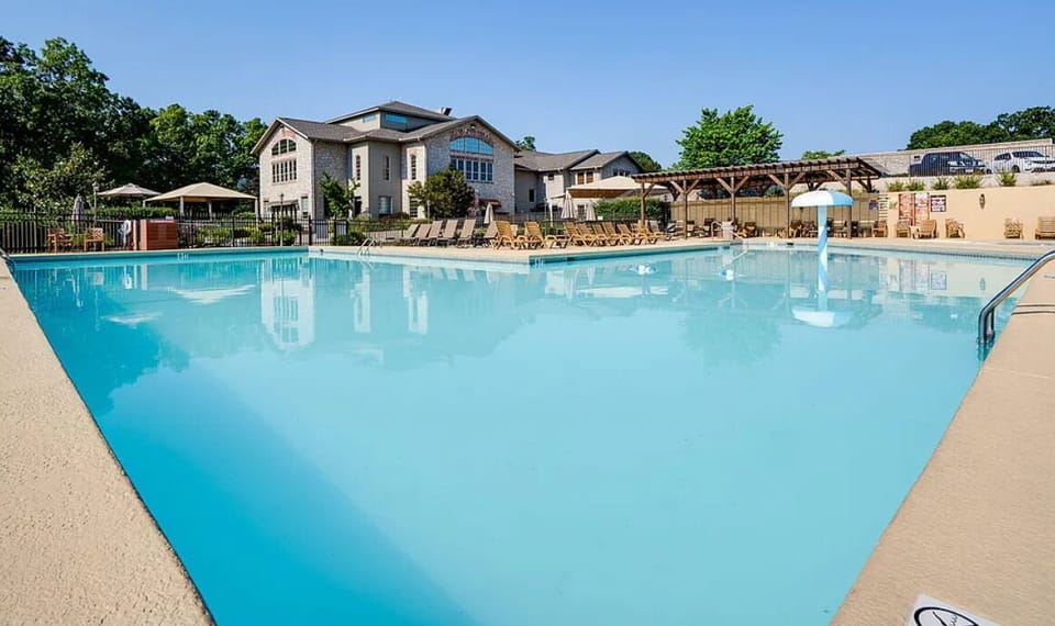 Resort style outdoor pool open Memorial Day weekend through Labor Day. 