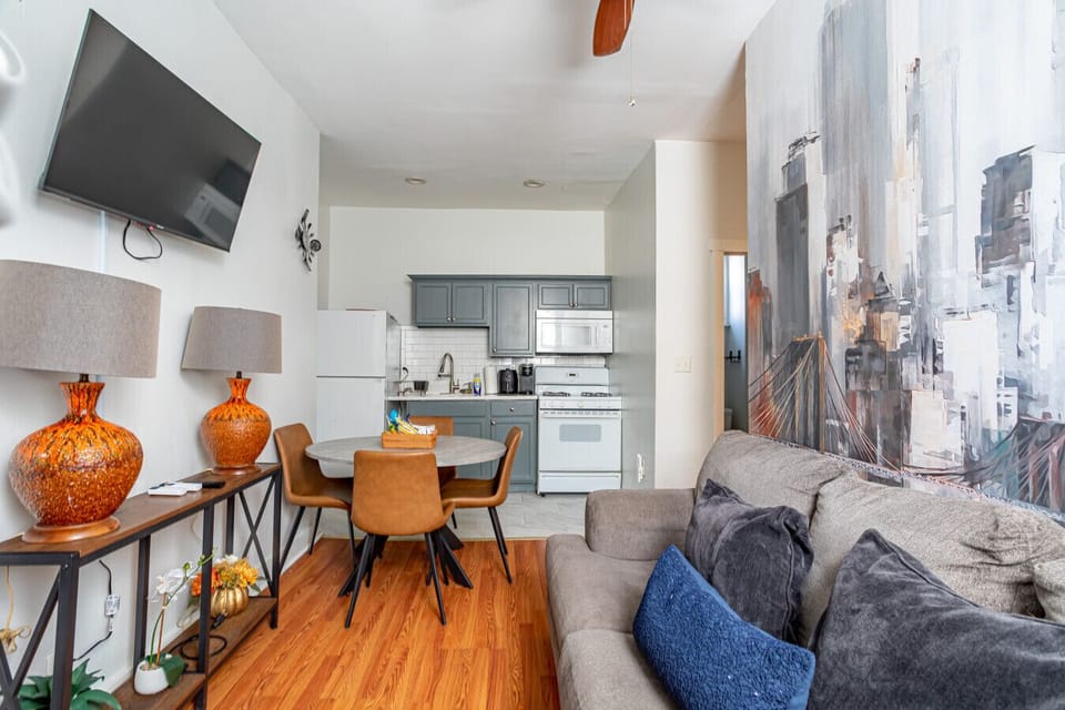 Kitchen — Stainless + Quartz