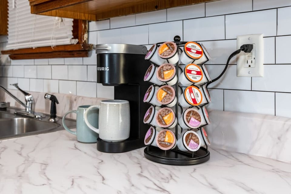 Coffee facilities in the kitchen