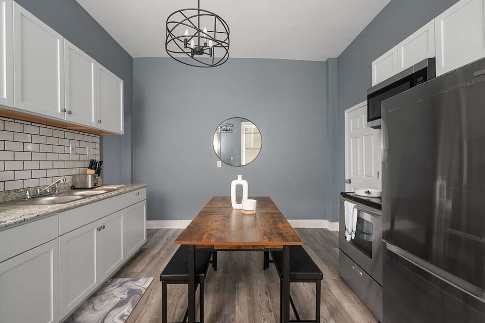 Fully equipped kitchen