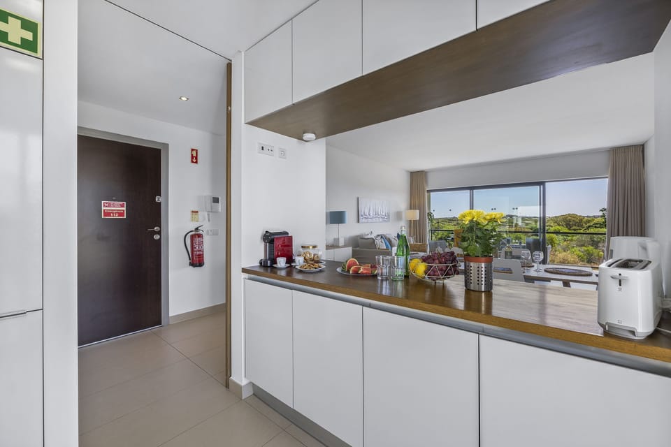 Kitchen open plan to lounge
