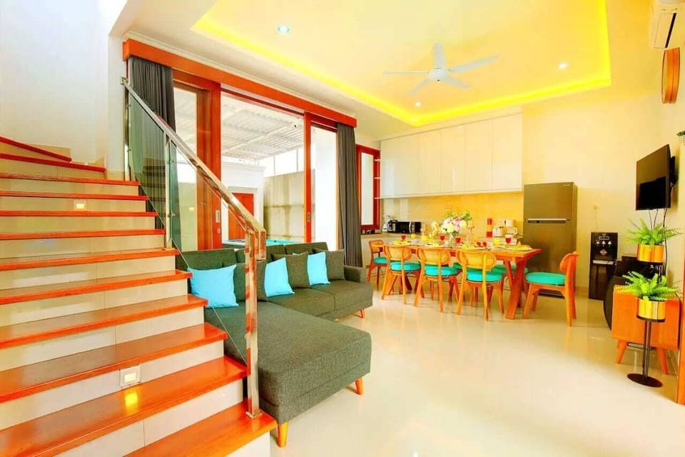 Luxury Villa, Ocean View | Living area | Flat-screen TV