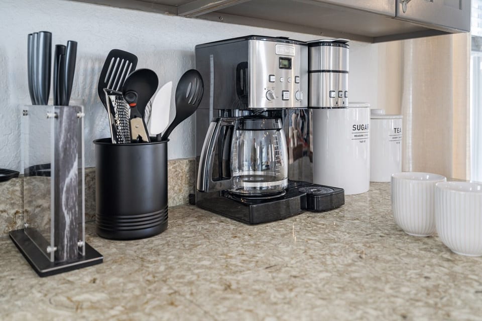 Morning essentials.