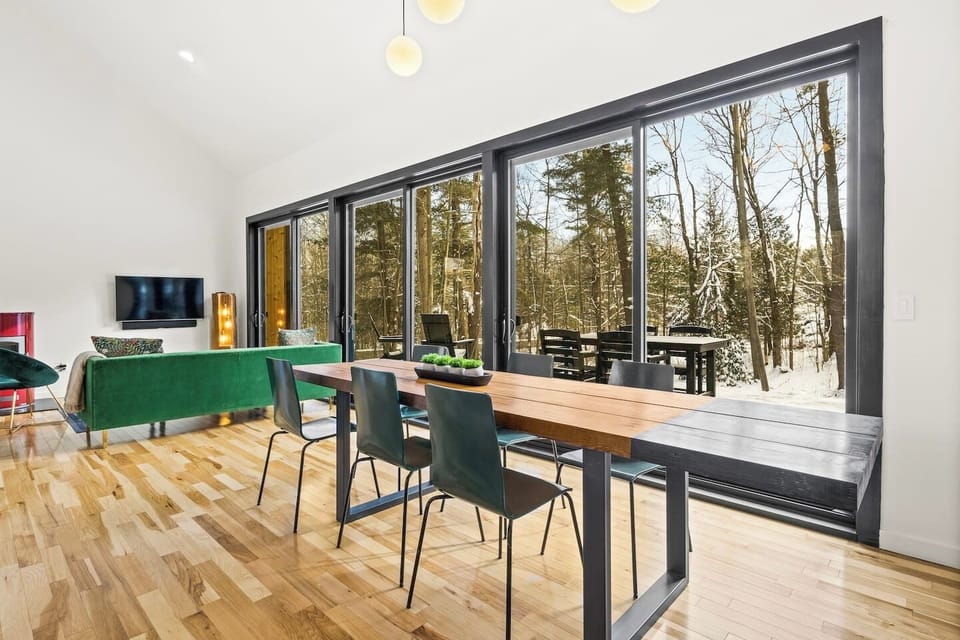 Step into a space designed for both functionality and style, where culinary creativity meets elegant dining. The open-concept kitchen is a chef’s dream, featuring sleek countertops, state-of-the-art appliances, and ample cabinetry for all your kitche