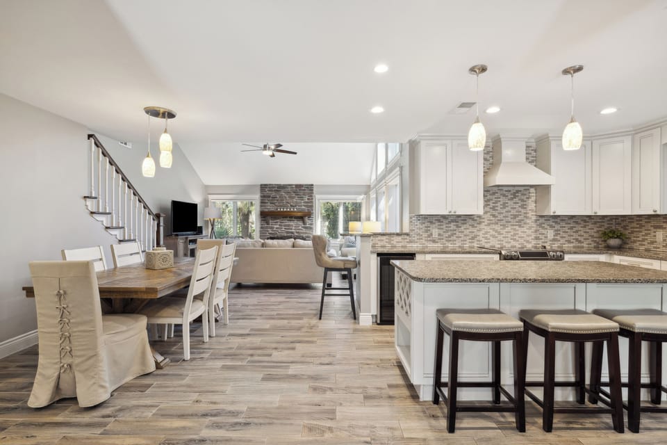 From Your Kitchen into the Dining Space