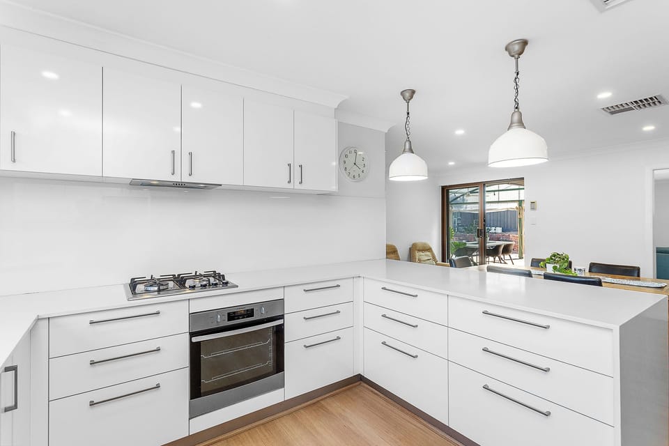 Kitchen with natural light