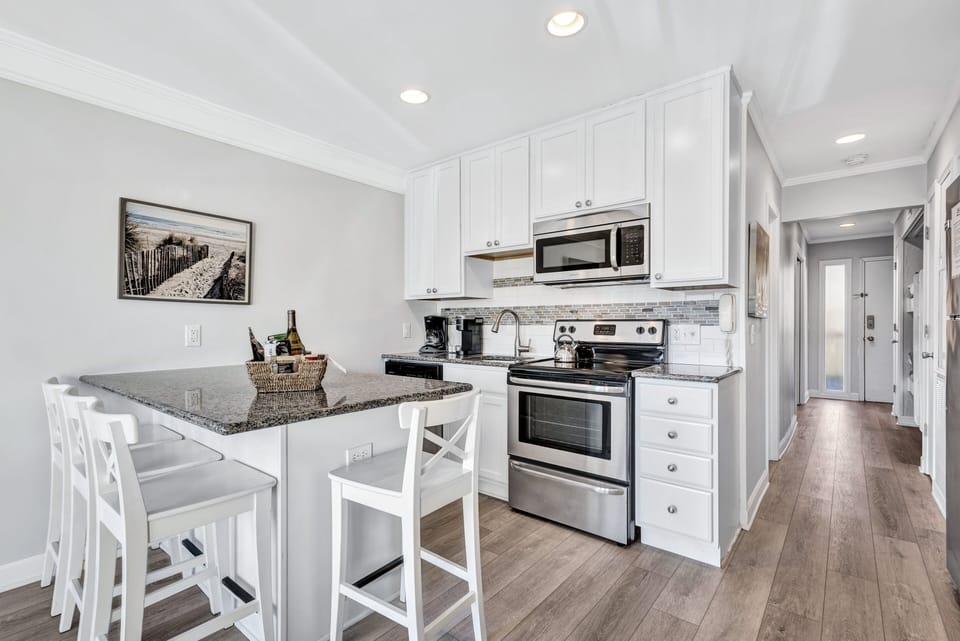 Fully equipped kitchen for all your culinary needs