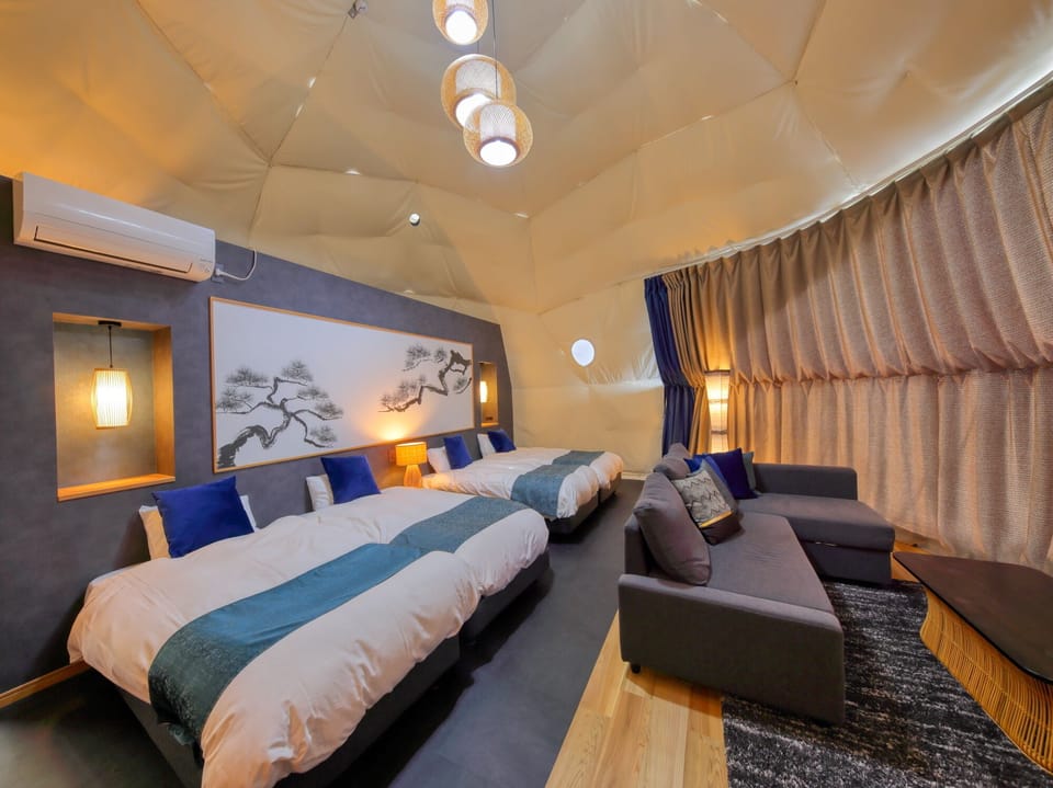 Deluxe Tent, Mountain View | Premium bedding, free minibar items, free WiFi, bed sheets