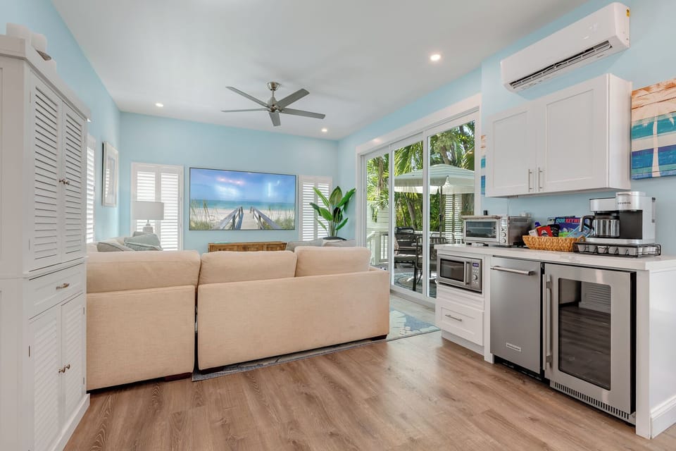 Open and cheery space
