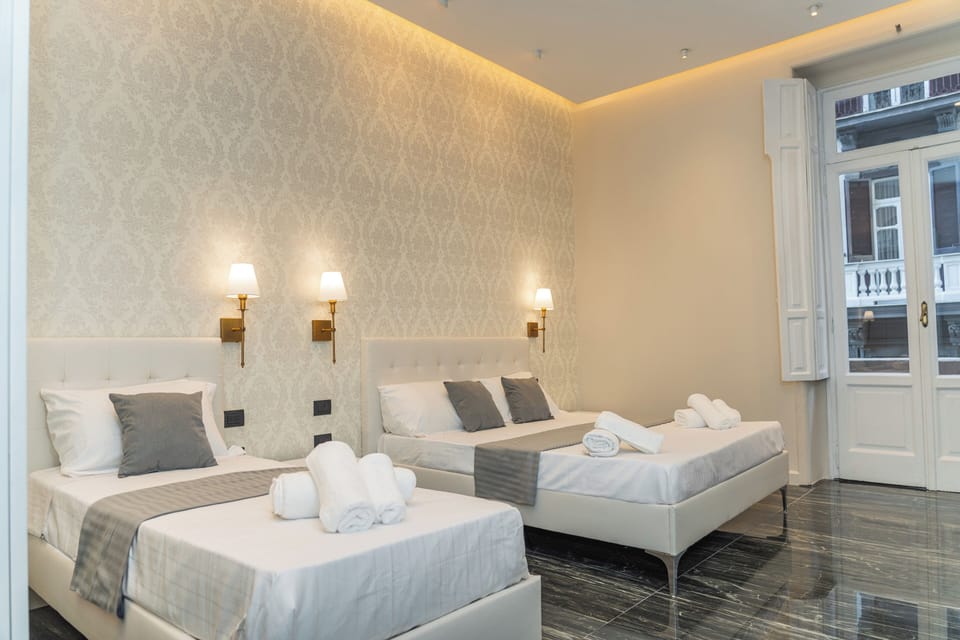Deluxe Room, Two Balconies, Sea View | Desk, laptop workspace, free WiFi